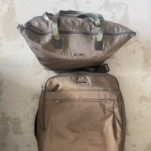 TUMI Voyageur Carry on Luggage with Matching Tote Bag